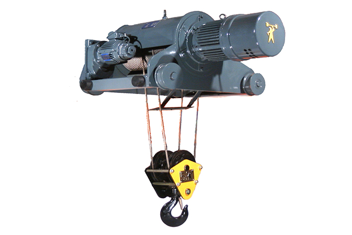 50HZ Double-rail Electric Wire Rope Hoist for Low Space application - Dual Speed 
