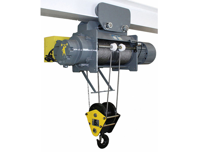 60HZ Monorail Electric Wire Rope Hoist - Single Speed